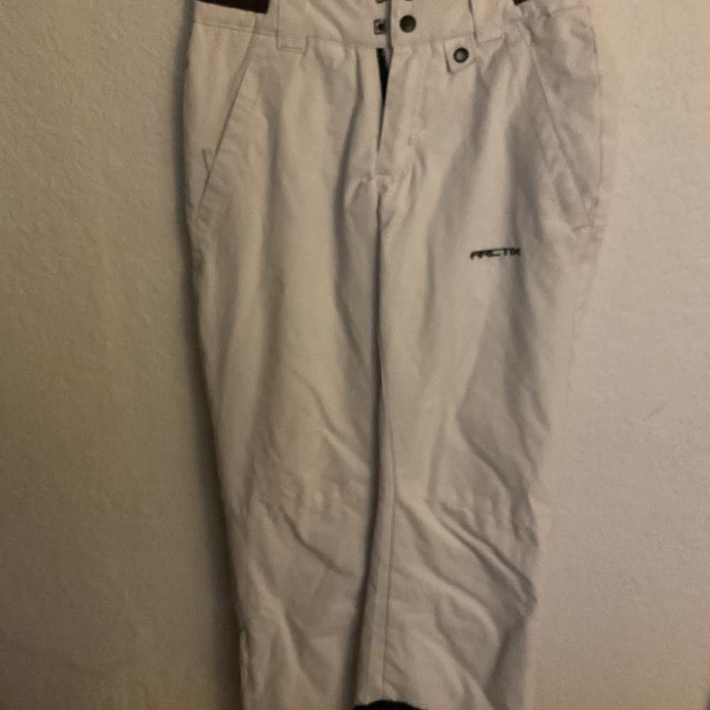 White White Women Ski Pants